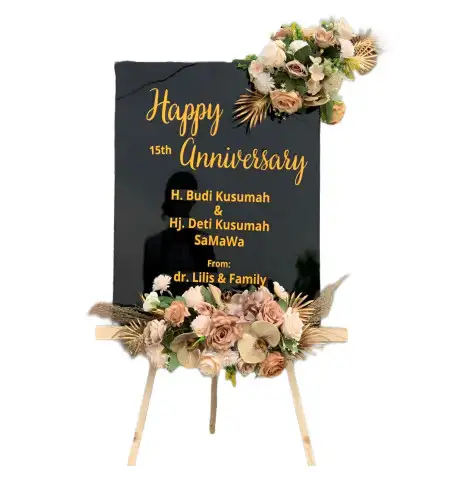 Papan Bunga Akrilik Limpas